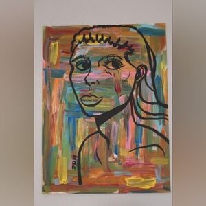 Original Acrylic painting on 8x10 canvas